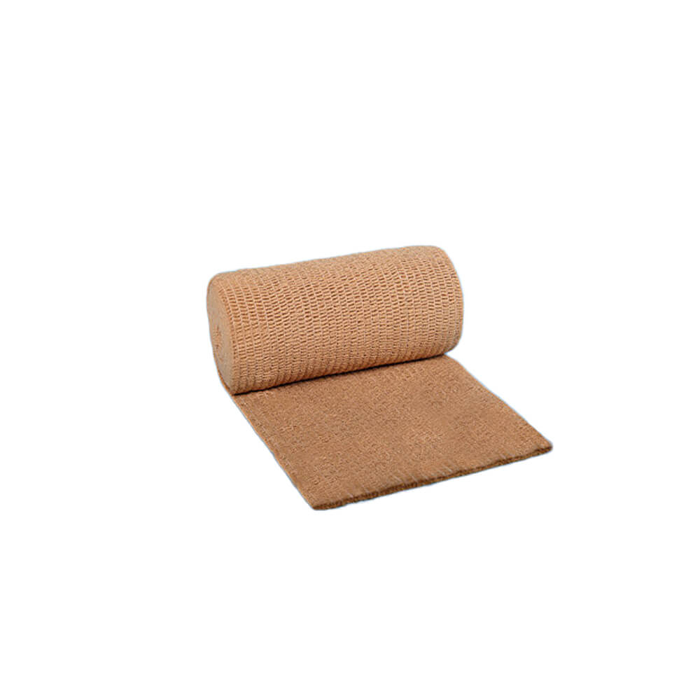 Nobastretch-strong, long stretch bandage, brown, 7m x 6cm