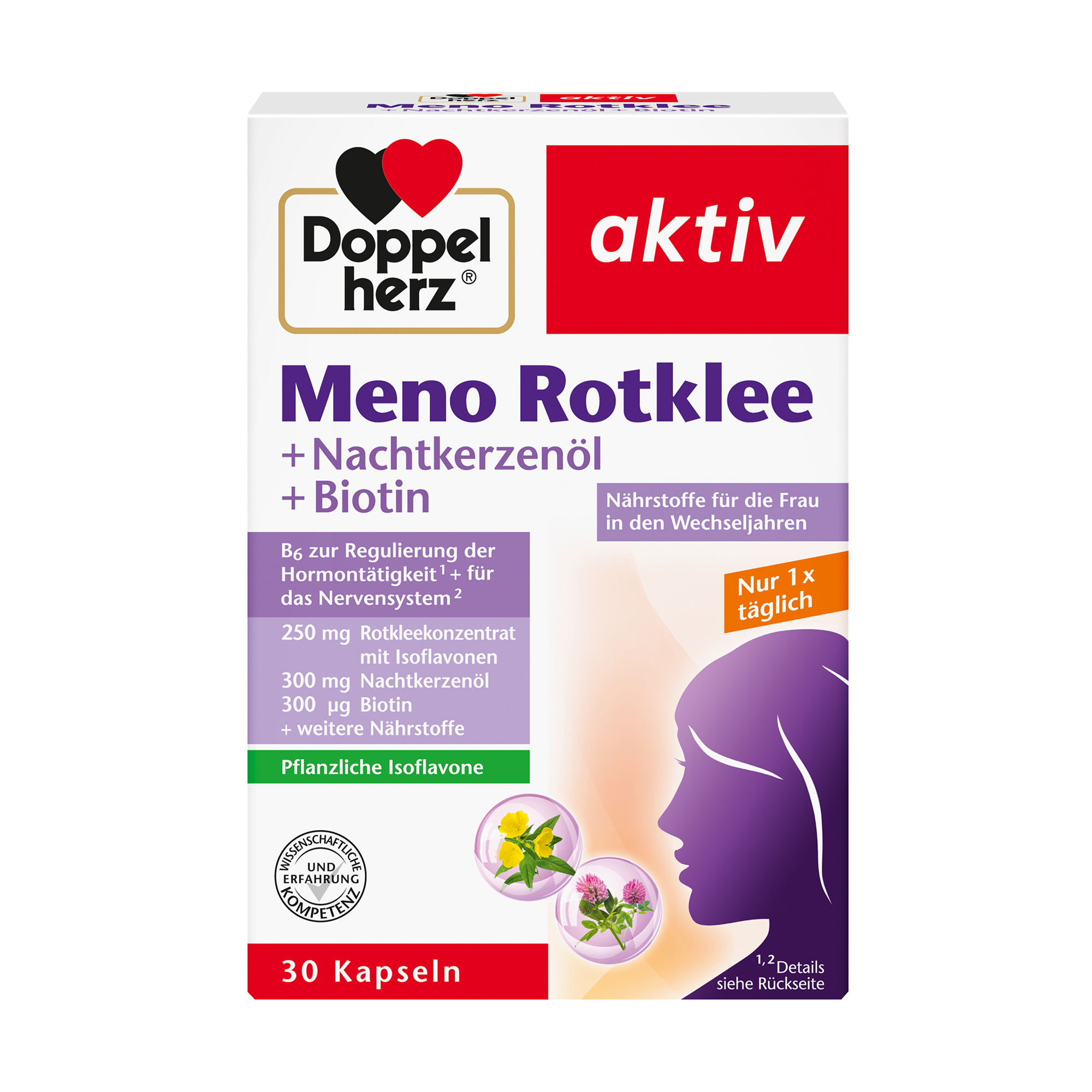 Doppelherz aktiv Meno Red Clover, 30 Capsules