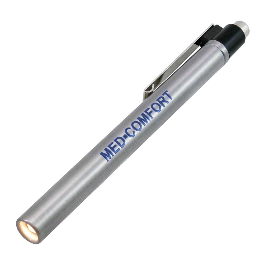 Penlight Med-Comfort, pen shape, stainless steel look, 1 item