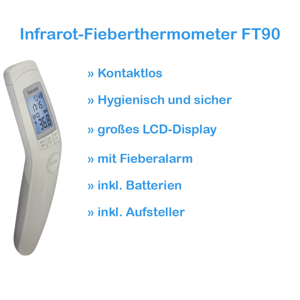 Contactless Clinical Thermometer FT90 by Beurer