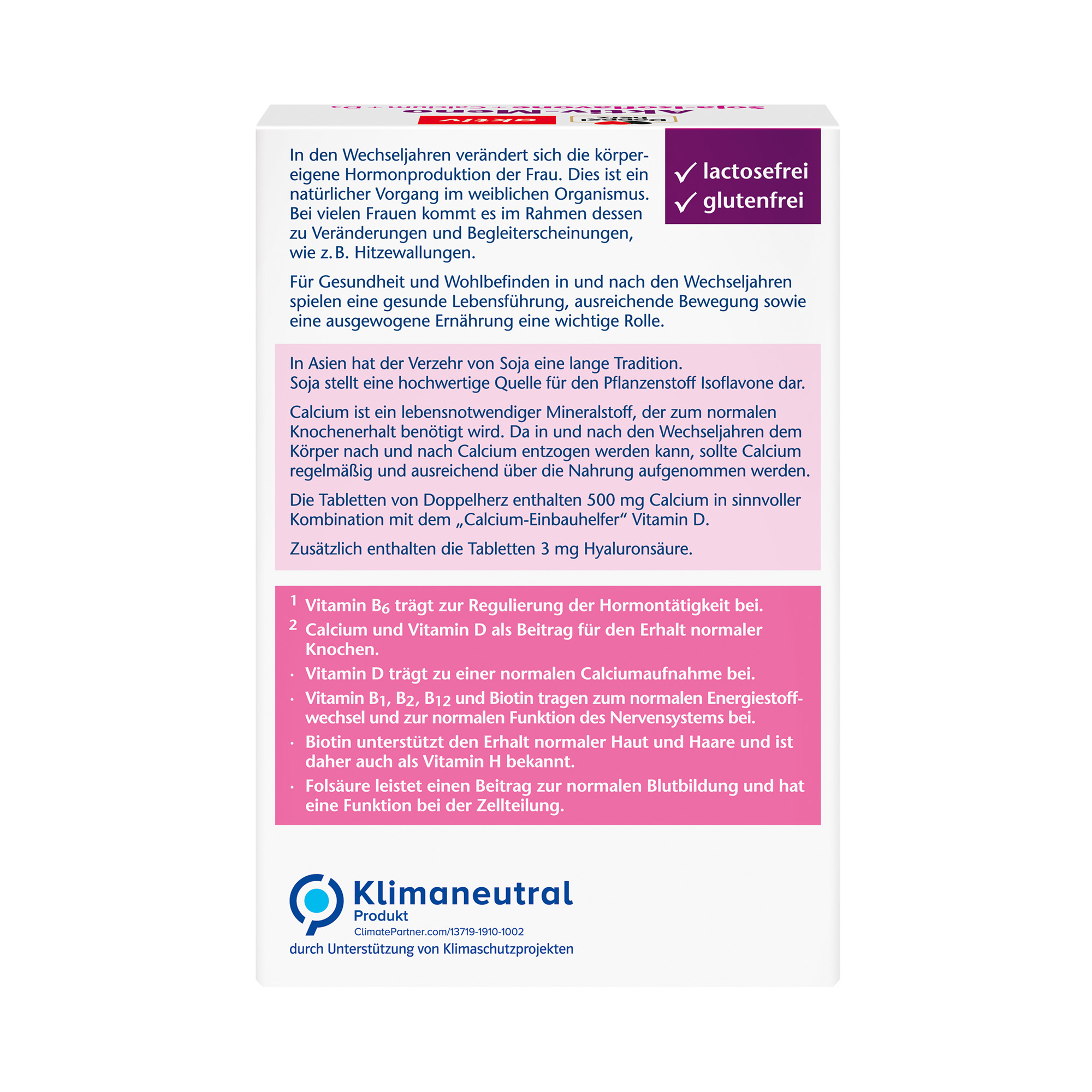 Doppelherz Aktiv-Meno Soy Isoflavones, 30 Tablets