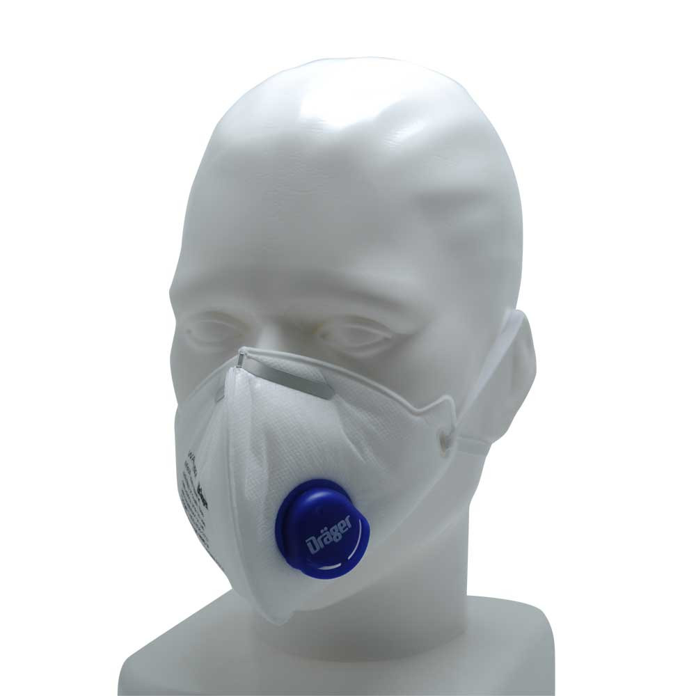 Dräger respiratory mask with valve X-plore1750 N95, 5 pieces