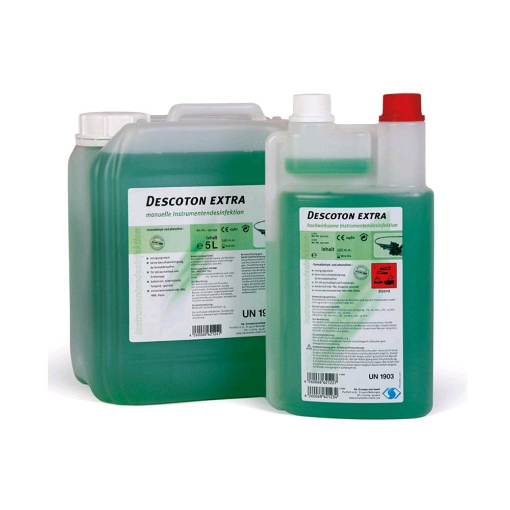 Descoton Extra Manual Instrument Disinfectant, Schumacher, 2 litres