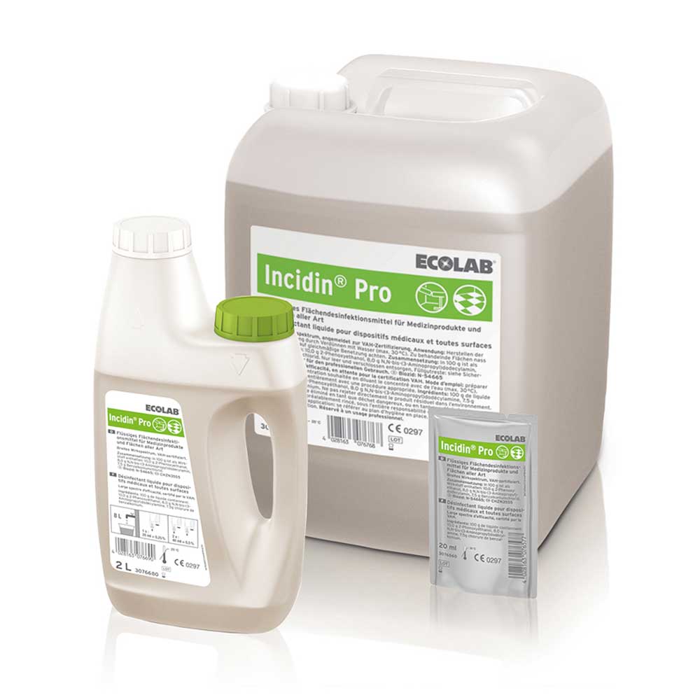Ecolab Surface Disinfectant Incidin Pro, Sizes