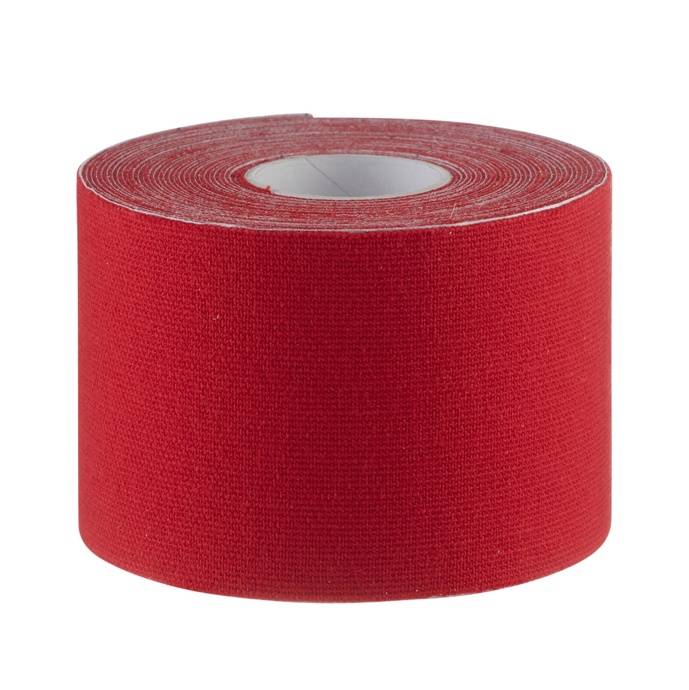 Power Kinesiology Tape, 5 cm x 5 m, 1 roll, red