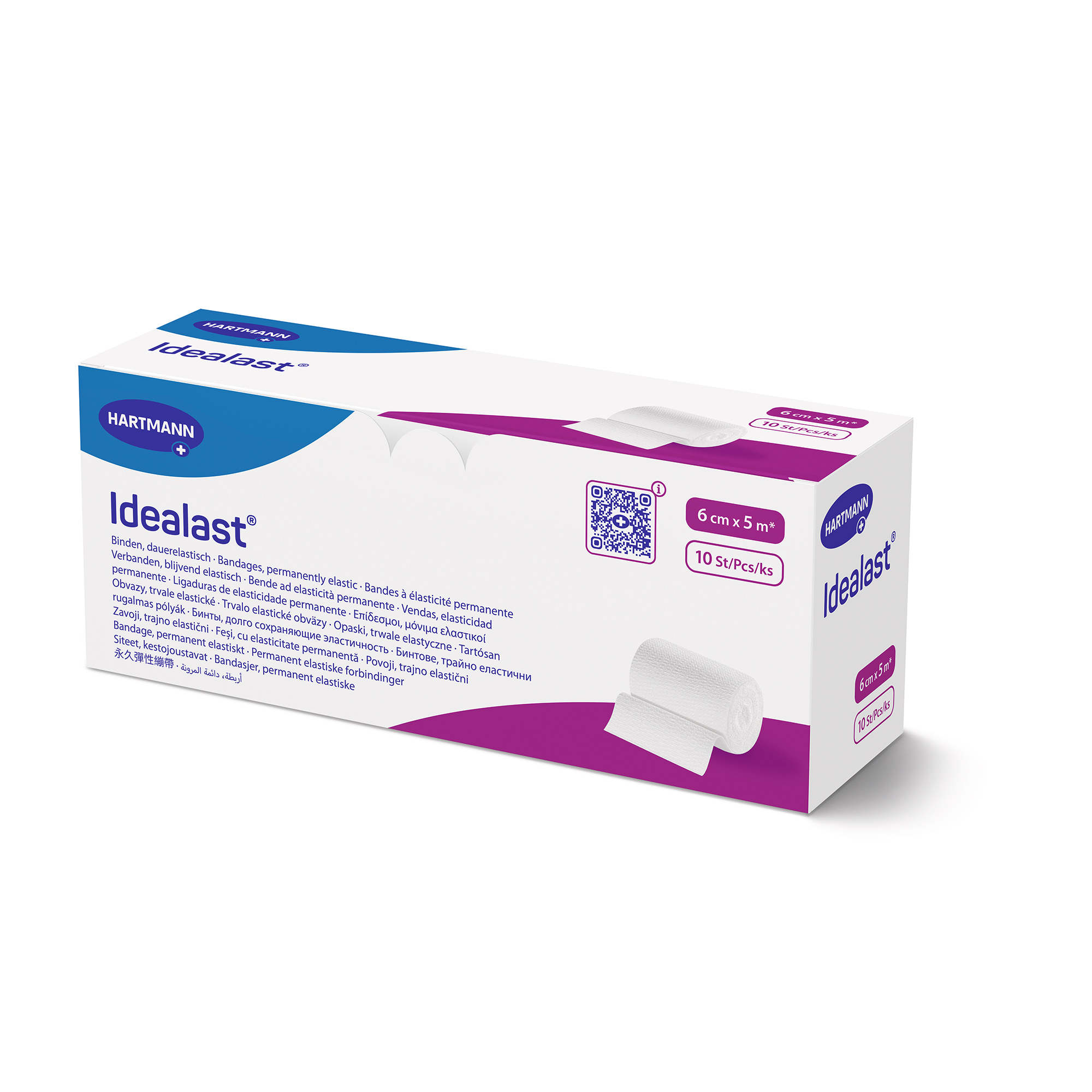 Hartmann Idealast® 6 cm x 5 m, 10 bandages