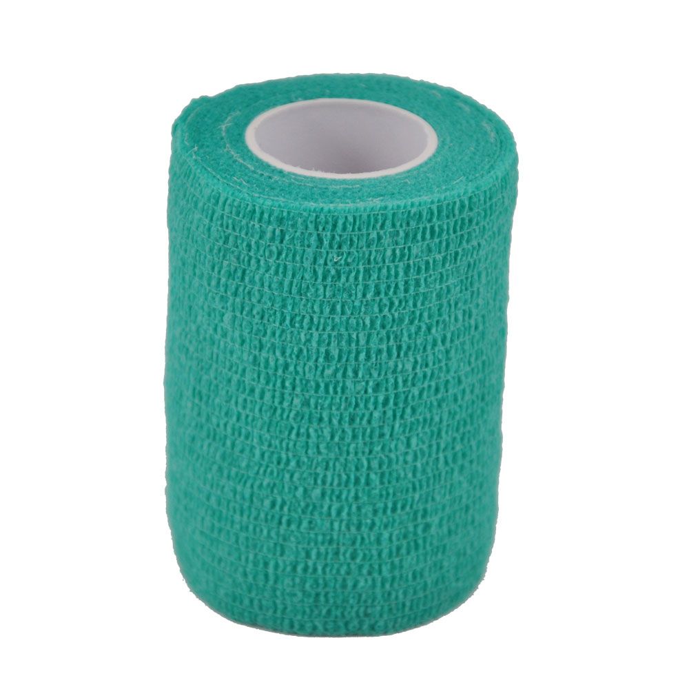 Holthaus Bandage Vlivet self-adhesive, 7,5cm, green 1pc