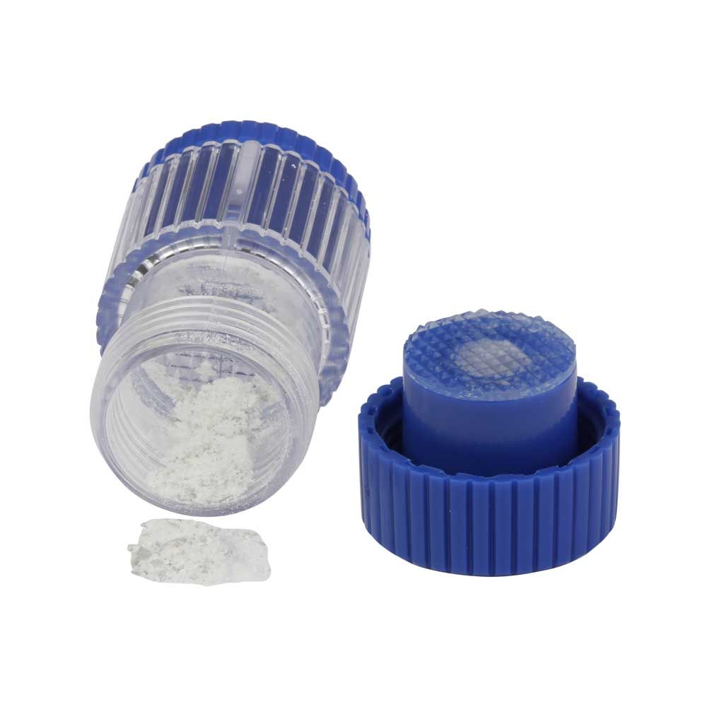 Behrend tablet mortar, pre-filled, plastic, 9,5x5cm