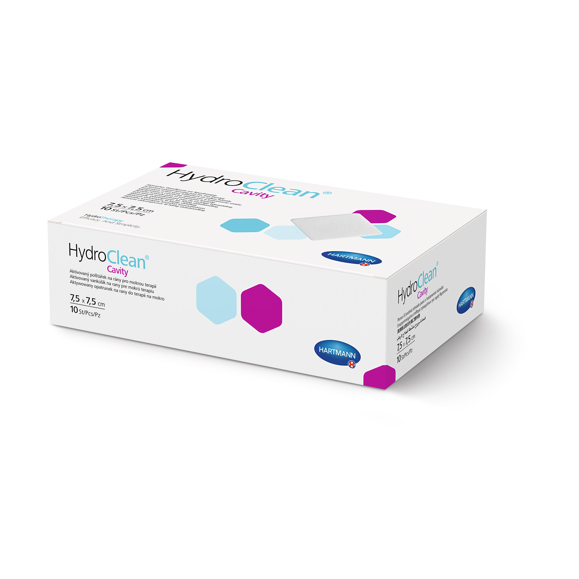 Hartmann HydroClean® cavity 7.5 x 7.5 cm sterile, individually sealed