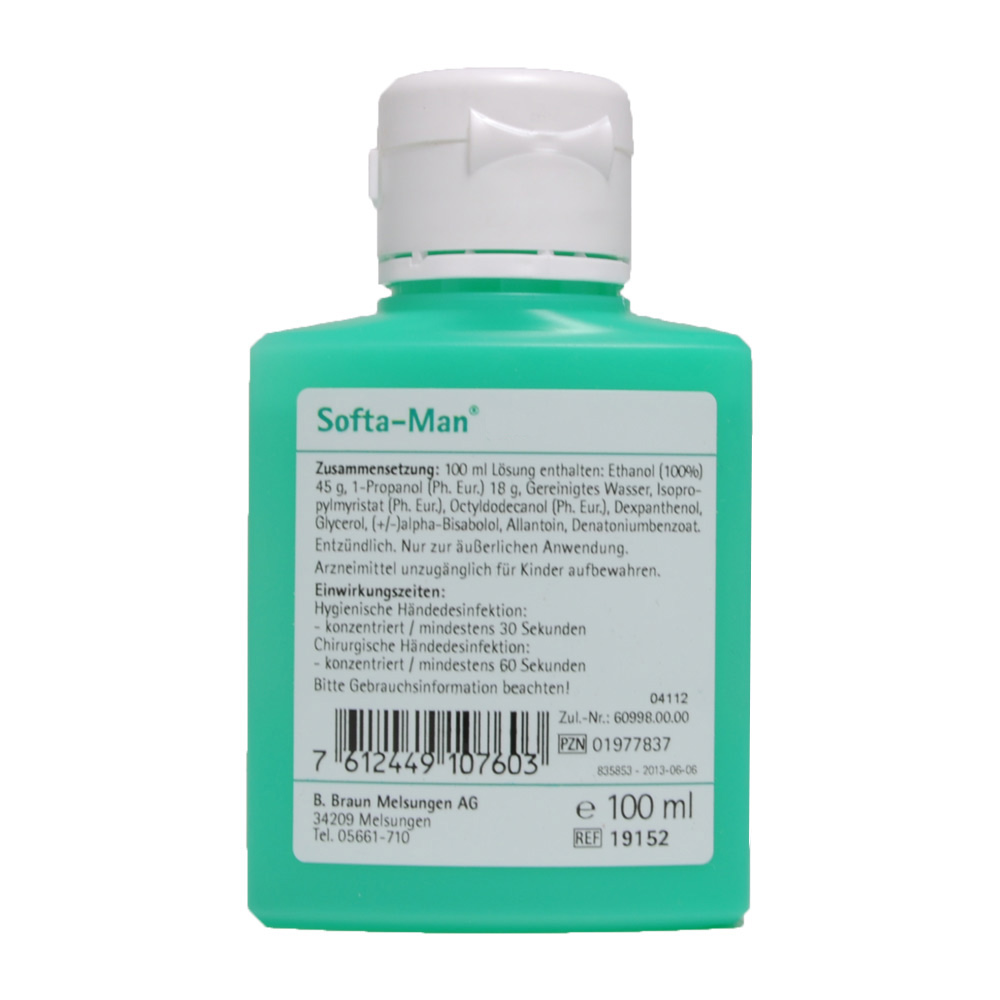 B.Braun hand disinfection Softa-Man®, nurturing, 100ml