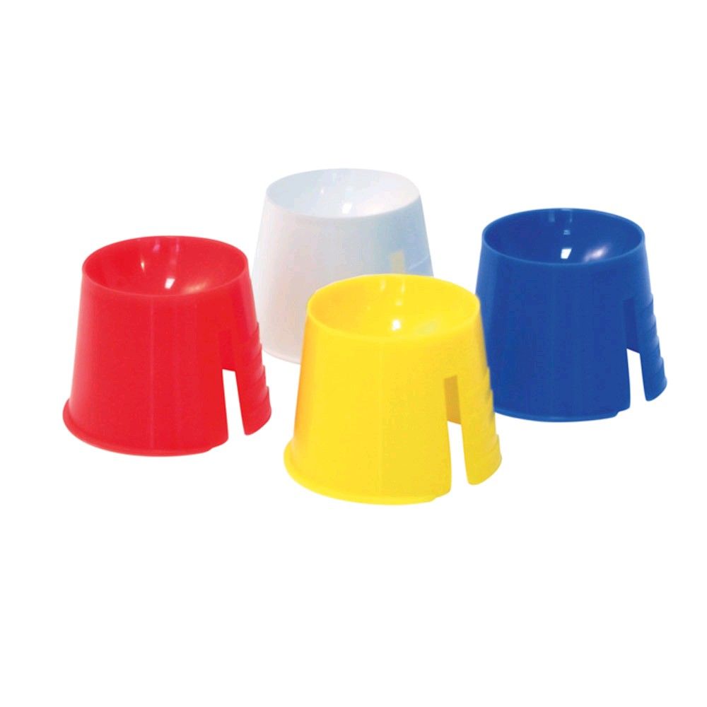 Euronda Monoart Disposable Dappen Cups, 2,5 ml, 50 items, white