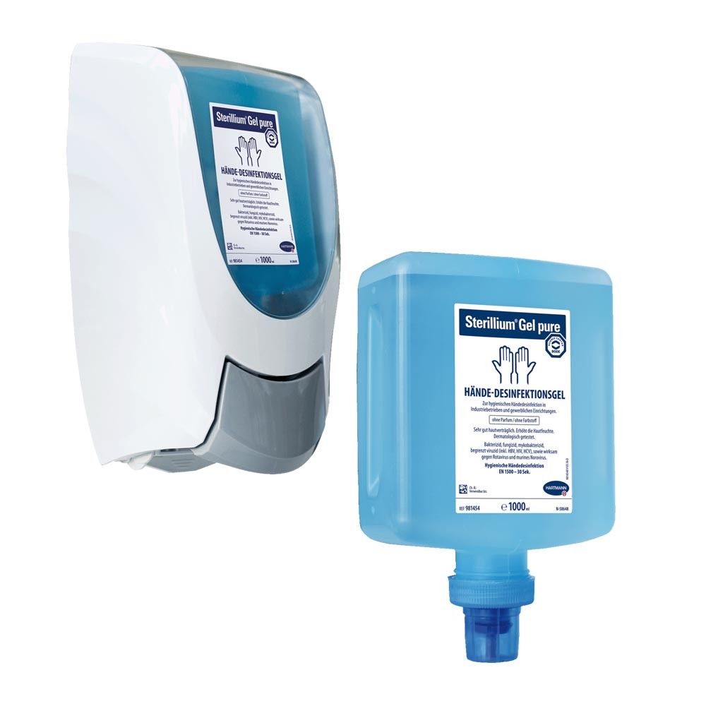 Dispensers CleanSafe basic VAT 10x1L Sterillium® Gel pure CleanSafe