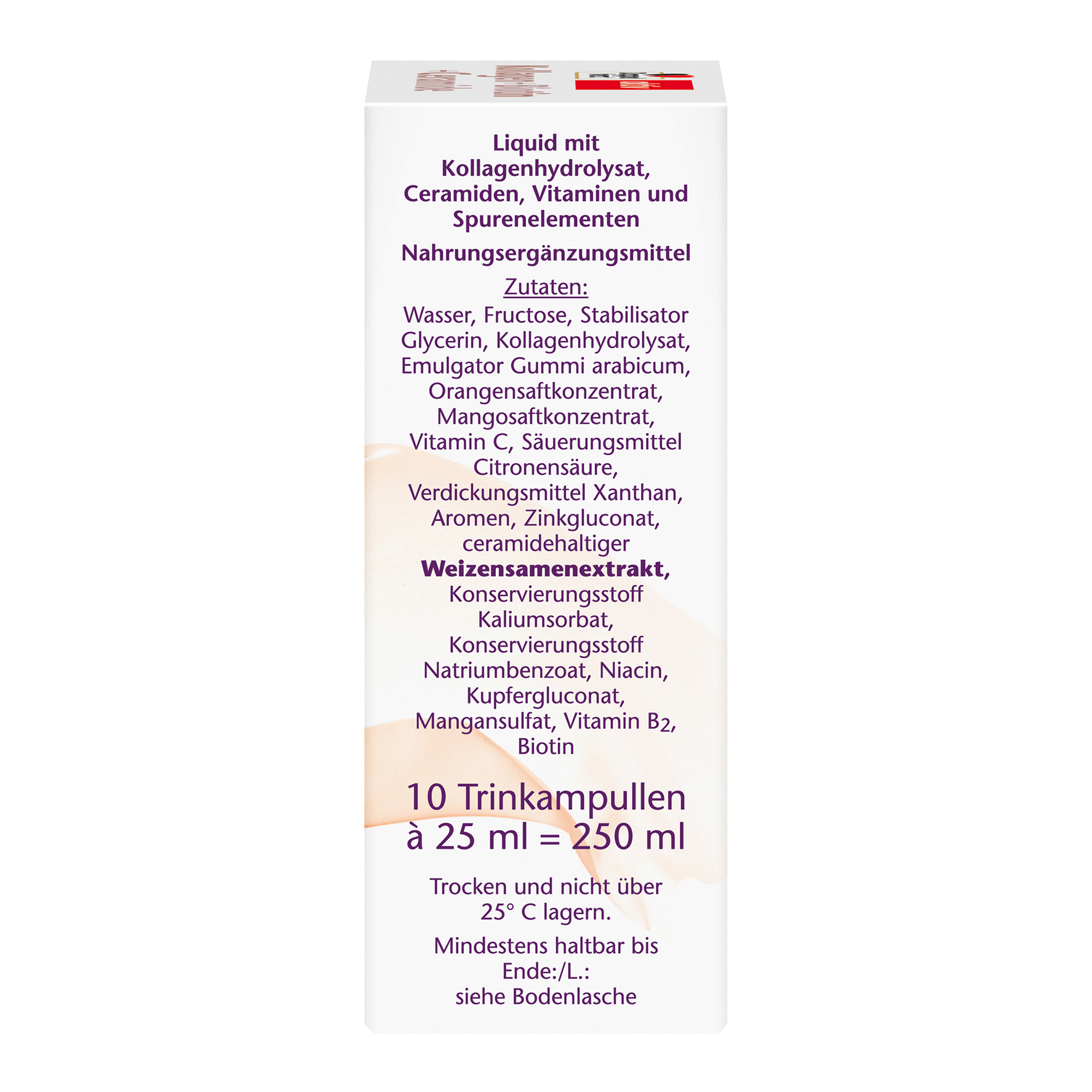 Doppelherz aktiv Collagen, Hyaluron, Ceramides, 10 Drinking Ampoules