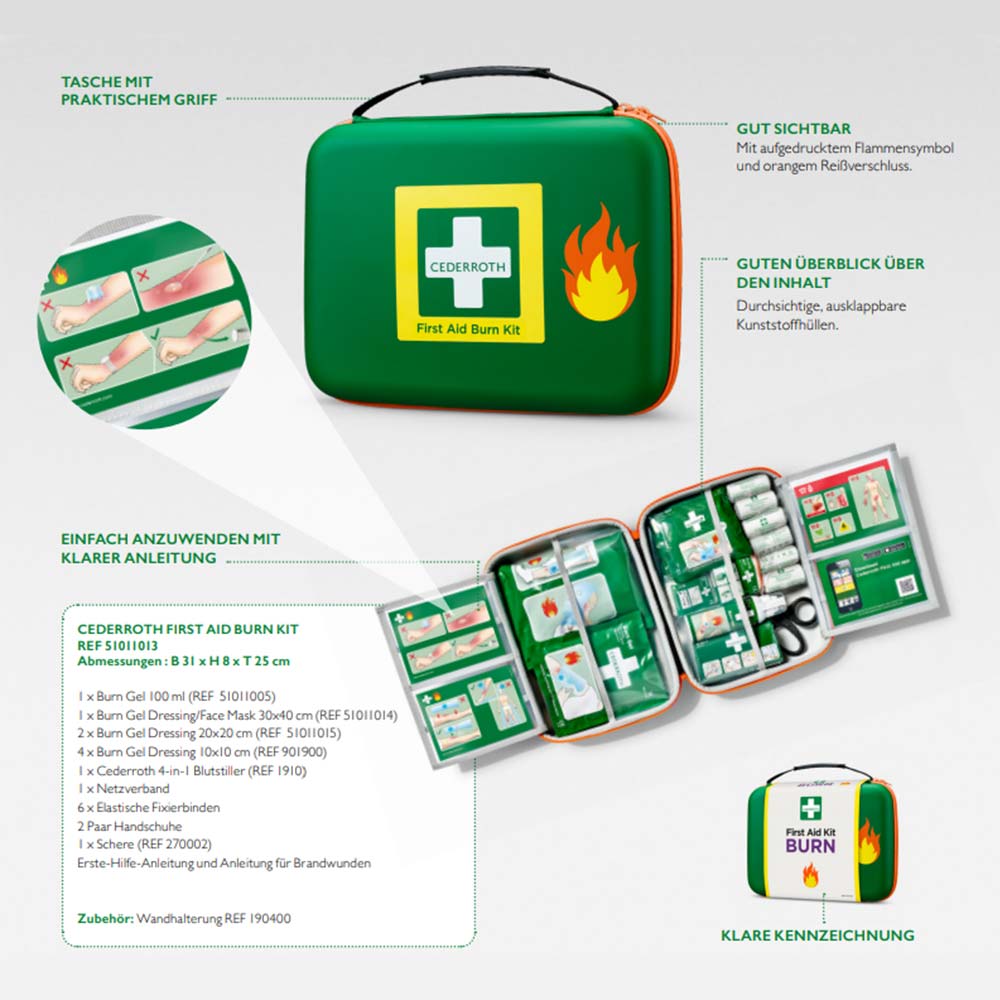 Cederroth Burn Kit, filled, 20 pieces