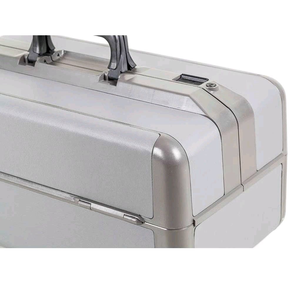 Dürasol Ideal Physician suitcases, artificial leather, gray, small