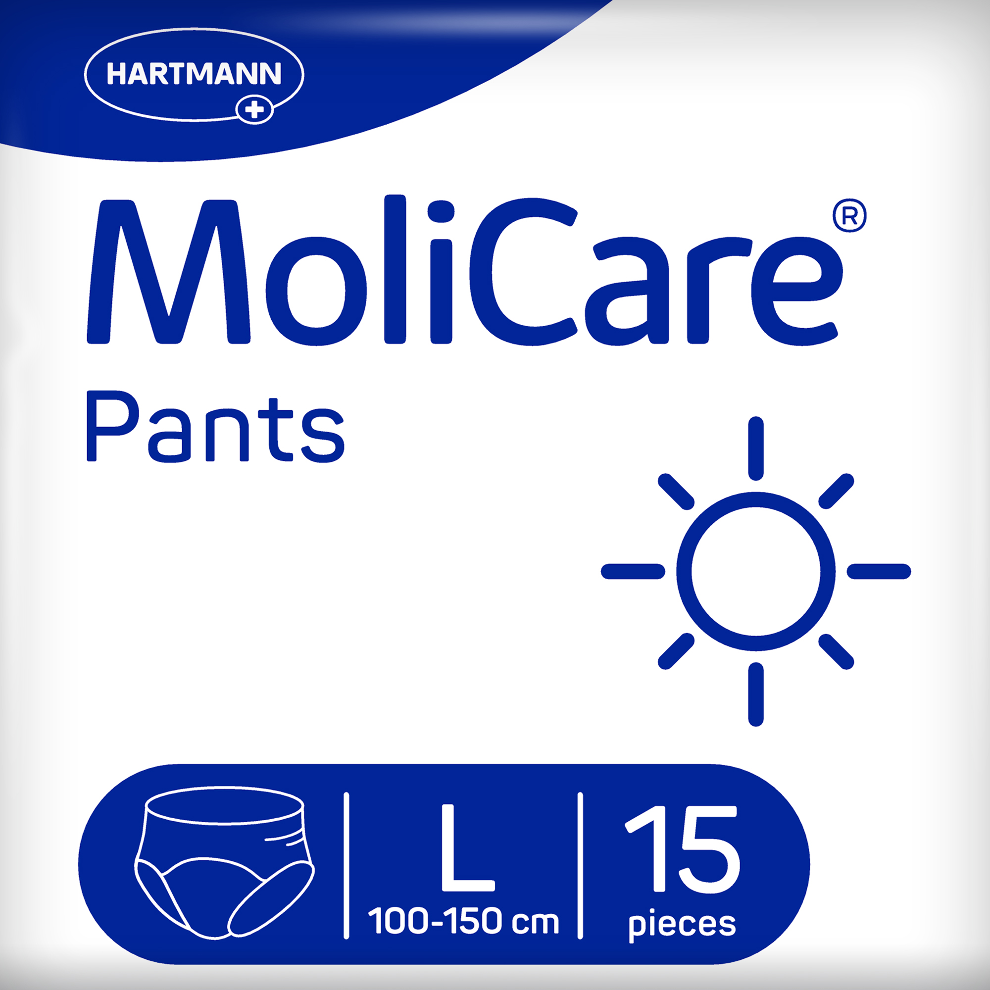 Hartmann MoliCare® Pants Day, L, 15 pieces