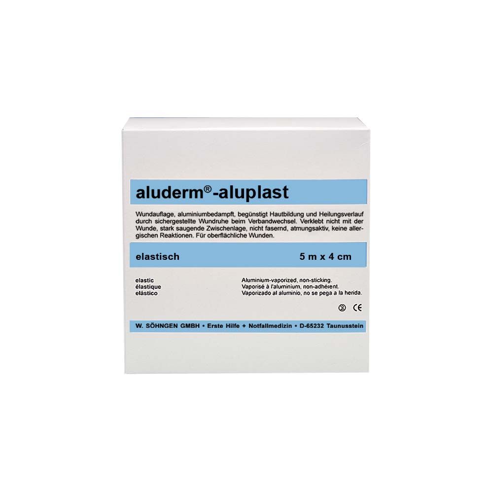 Söhngen aluderm-aluplast wound dressing, elastic, 4cmx5m