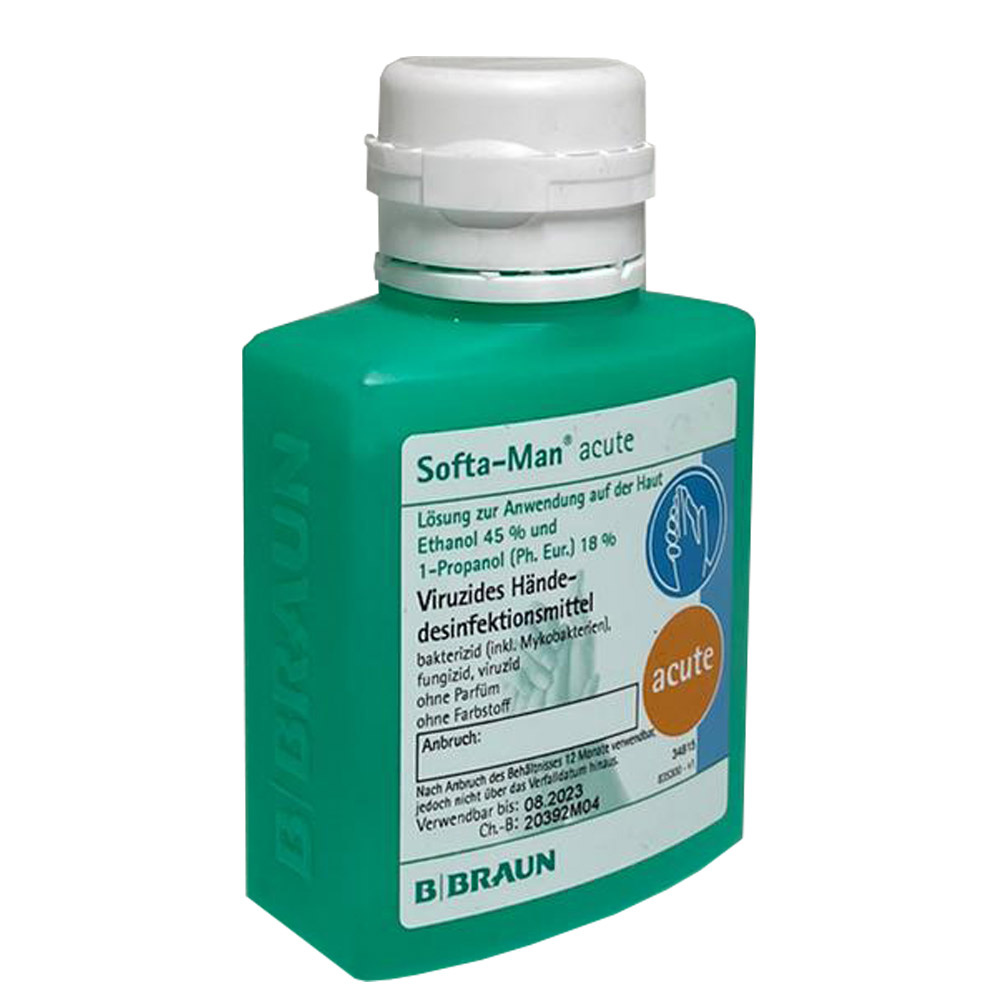 B.Braun hand disinfectant Softa-Man® acute, virucidal, 100ml