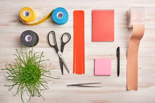 Kinesio Tape in various strengths and cuts Kinesio Tape in various strengths and cuts