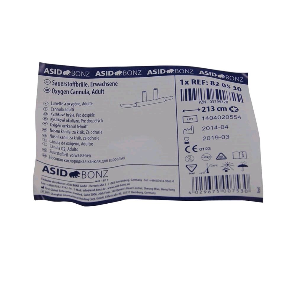 Asid Bonz Inhalation Mask, 213 cm tube, 10 items, different versions