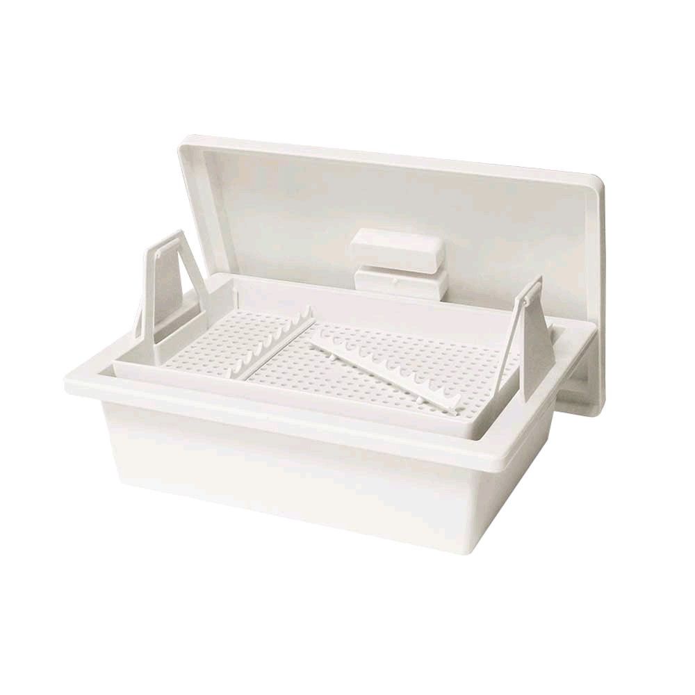 Ratiomed Disinfection Tub with Screen Basket and Lid, 3 litres