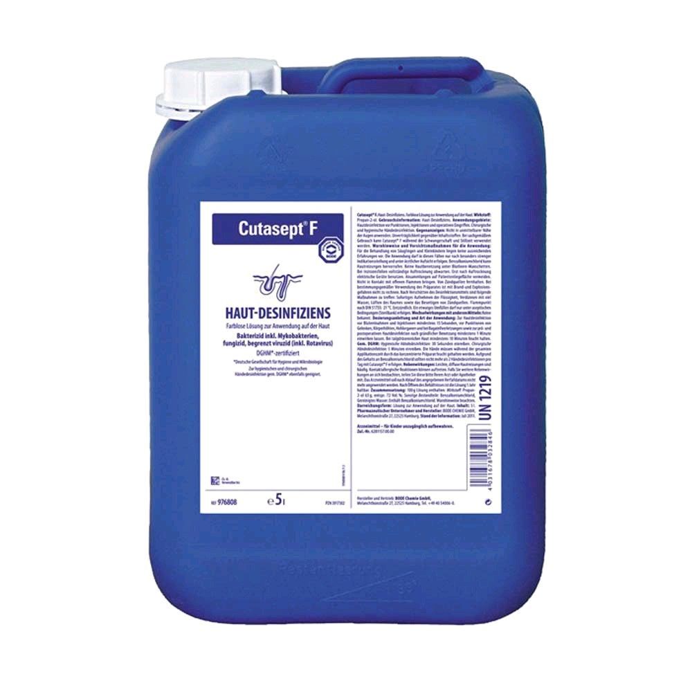 Cutasept F Skin Disinfectant by Bode, 5 litres