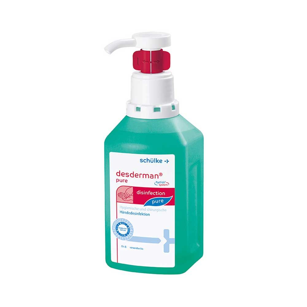 Schülke hyclick®-Set, 20x 500ml desderman® + 1x dispenser