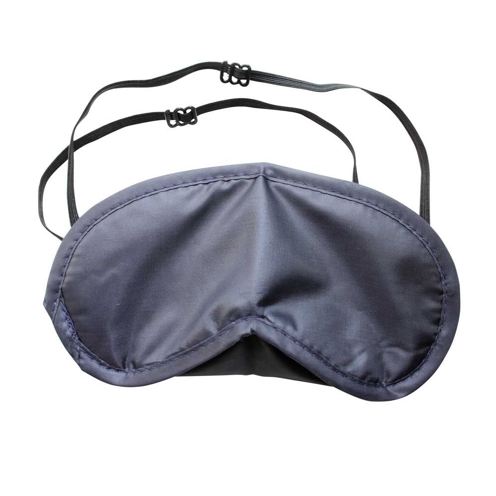 Behrend sleeping mask, synthetic fibre, light, blue, nose bridge