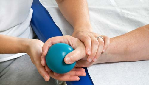 Grip balls or kneading balls are hand trainers that can also be used to reduce stress