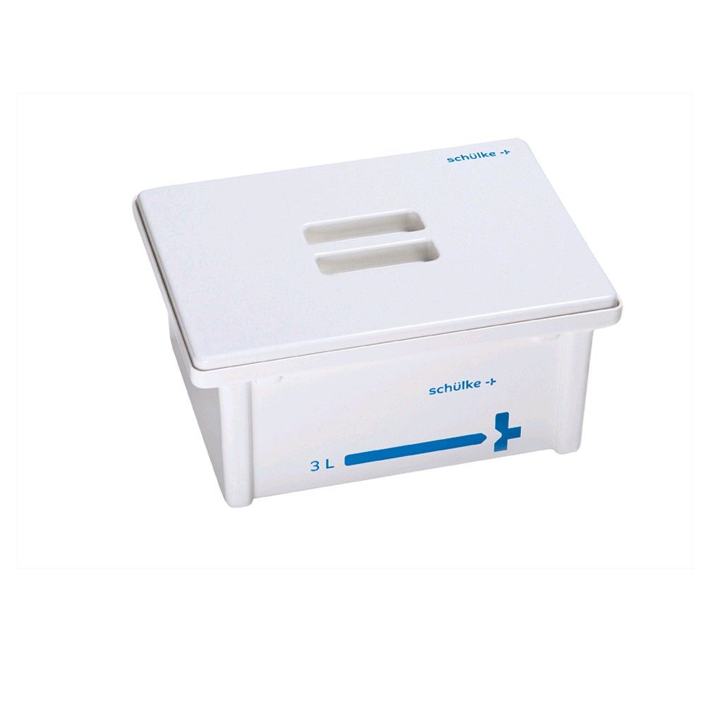 Schülke disinfection tray, heat-resistant, white / white 3 liter