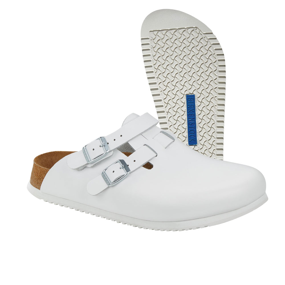 Birkenstock Kay SL soft support, narrow width, white, various sizes