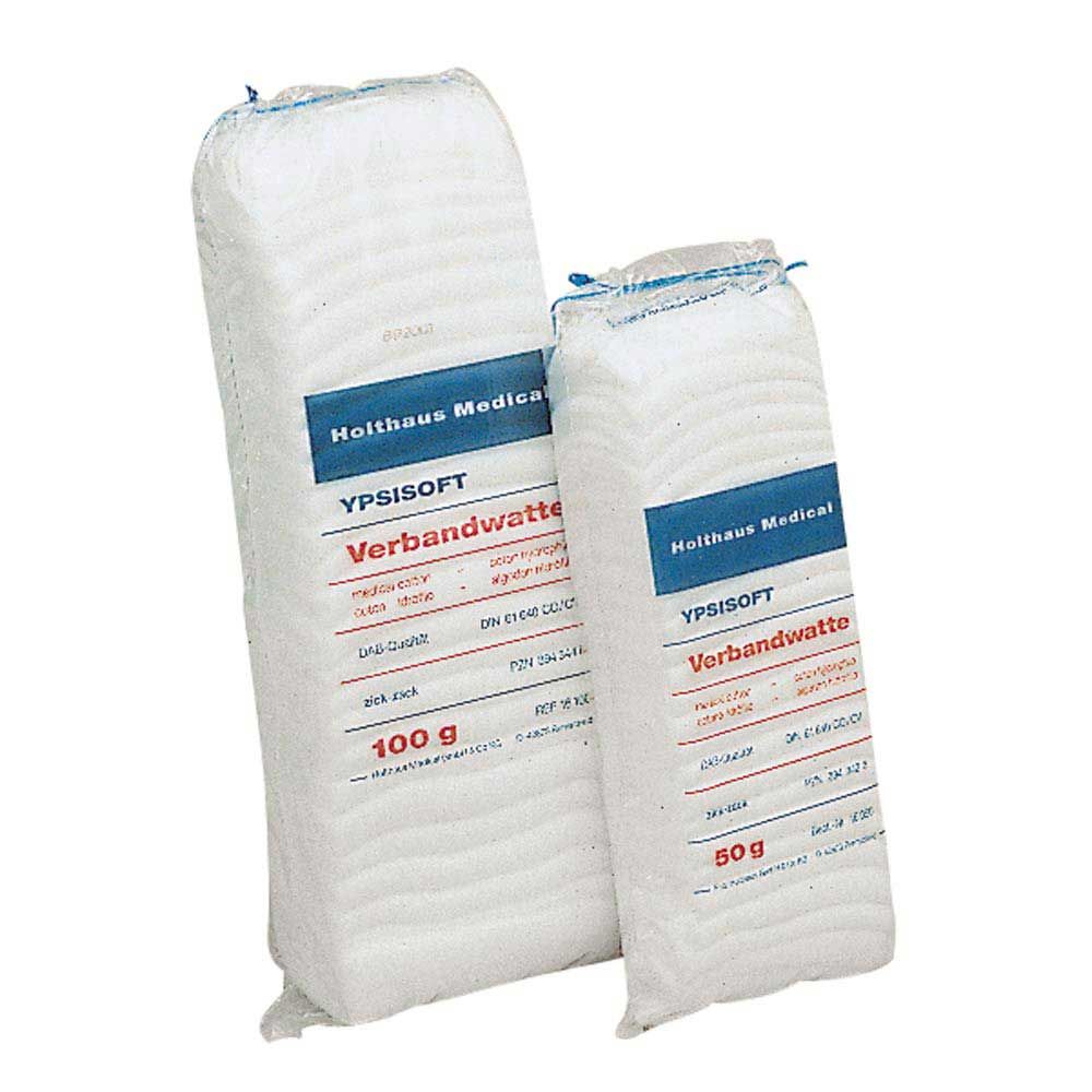 Holthaus Medical YPSISOFT cotton wool, zigzag, bag
