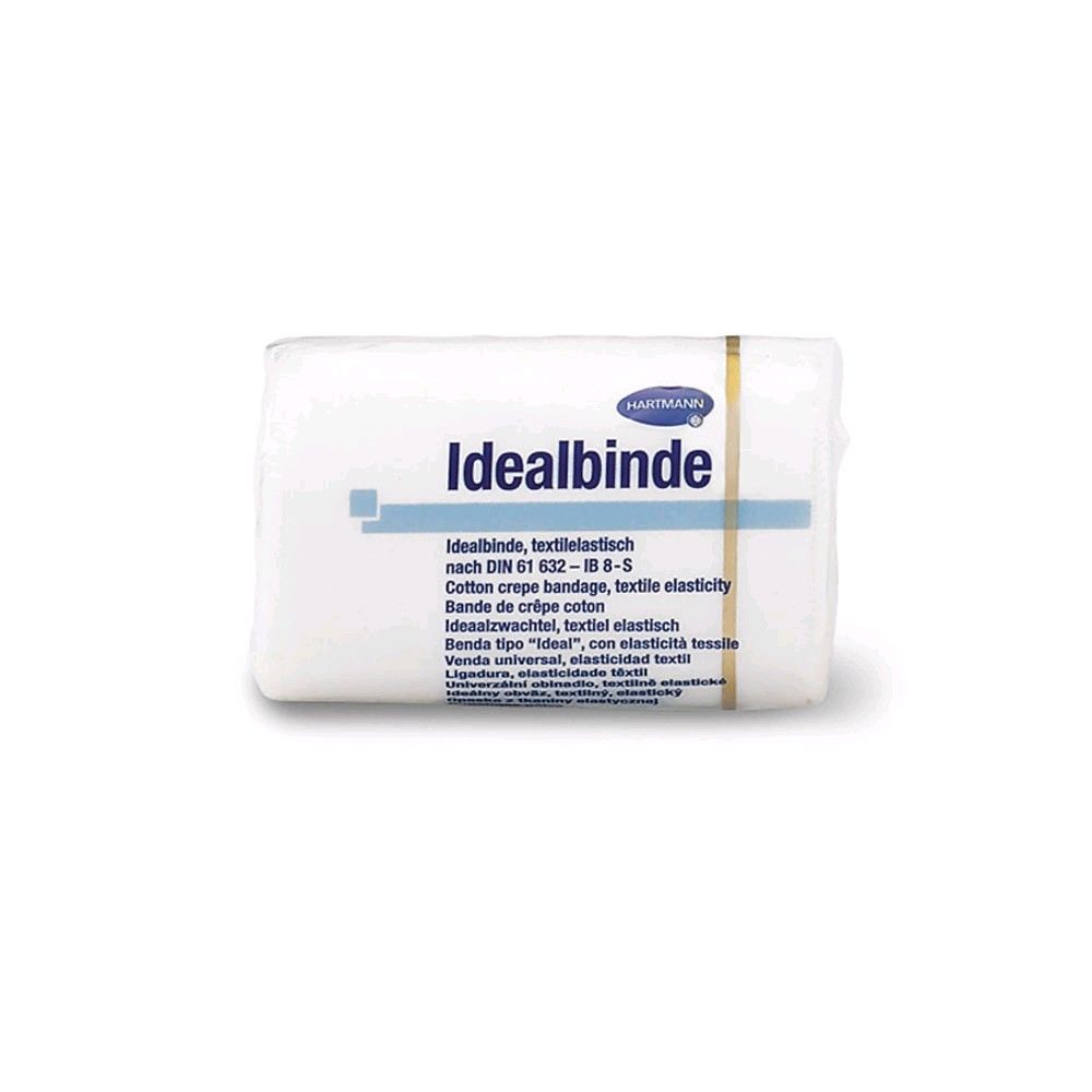Hartmann Ideal Bandage, with clamps, 1 item, 12 cm x 5 m