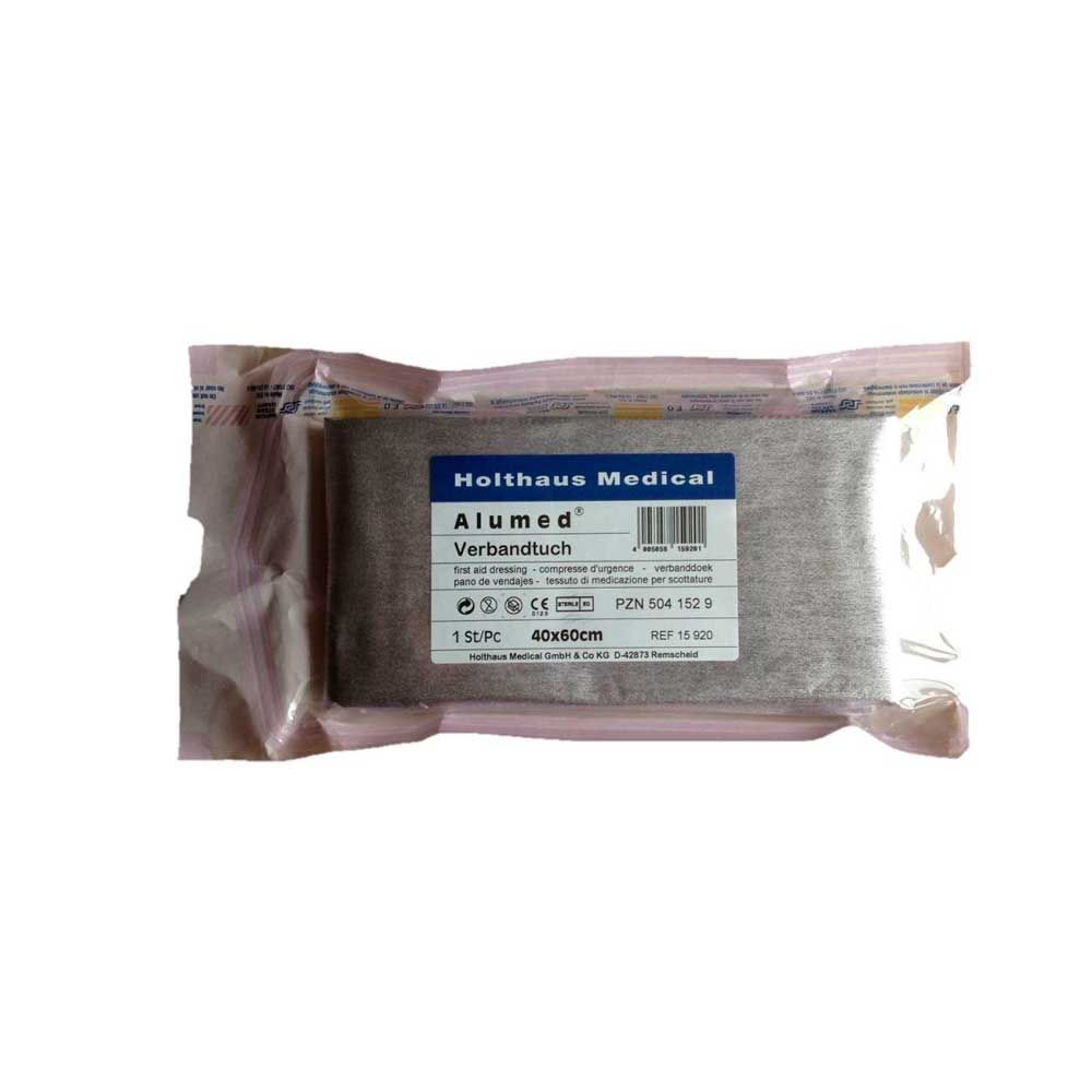 Holthaus Medical Alumed Dressing Cloth, Sterile, 2 Sizes