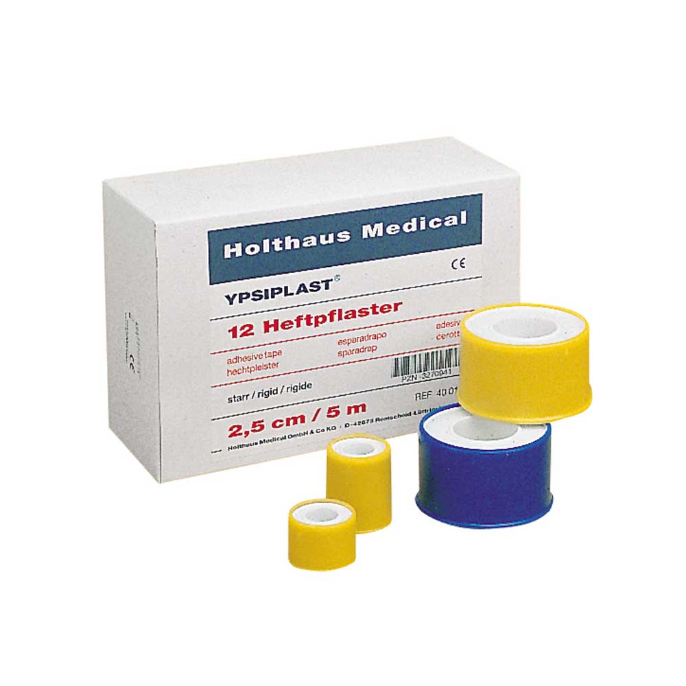Holthaus Medical YPSIPLAST® Adhesive Plaster, 1,25cmx5m