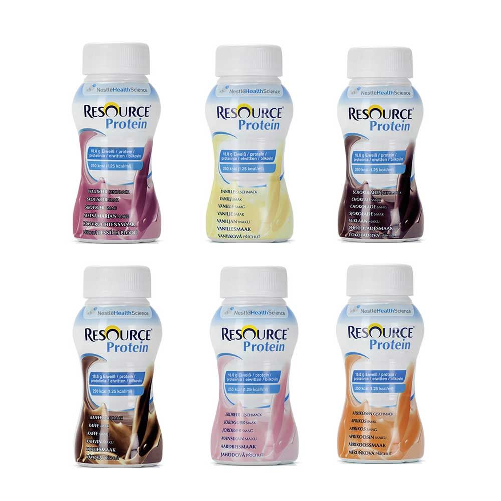 Nestle Resource® Protein Drink, 200ml, 4/24 pcs, diff. Flavors
