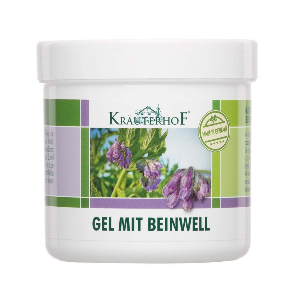 Asam Kräuterhof® Hand And Foot Gel With Comfrey, Cooling, 250ml