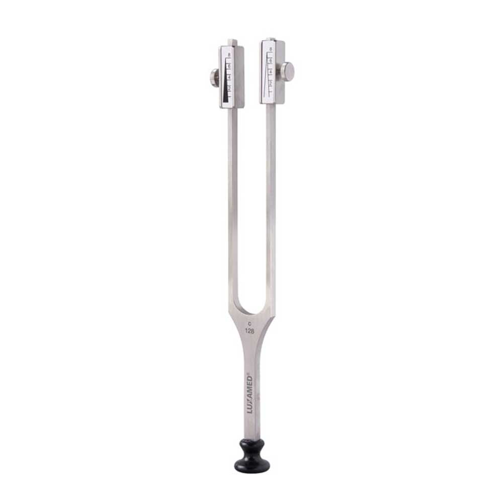Luxamed Tuning Fork according to Rydel Seiffer w. Damper and Stand