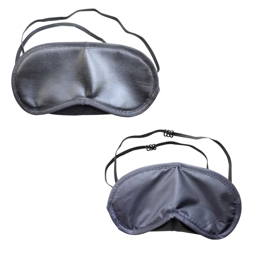 Behrend sleeping mask, artificial leather / synthetic fiber, 2 versions