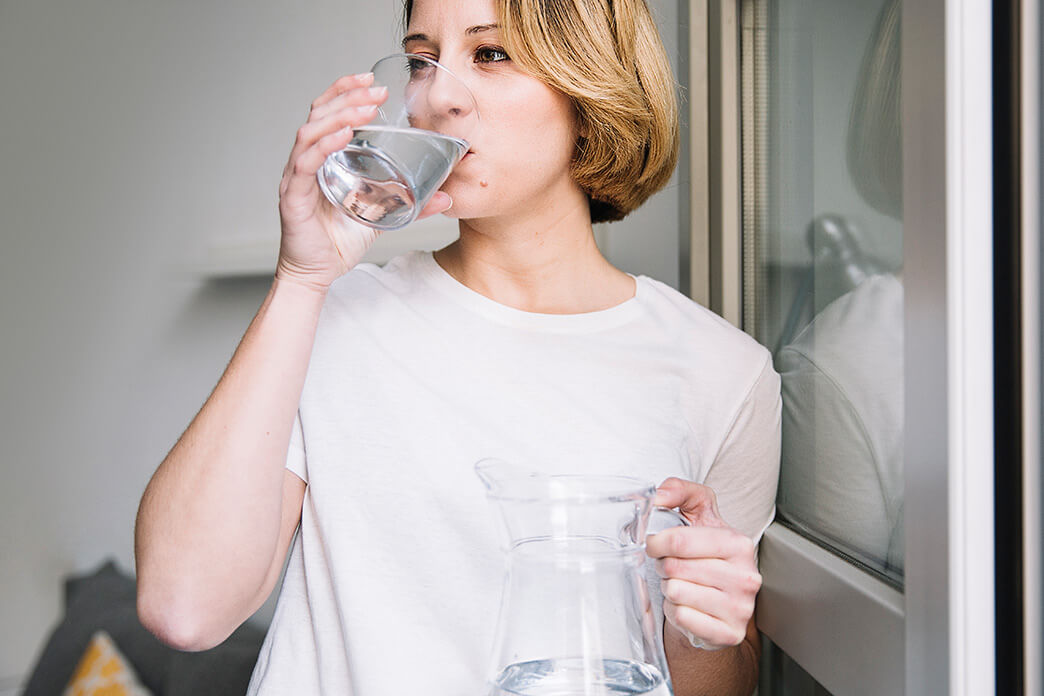 Colloidal silver water can be drunk to relieve discomfort