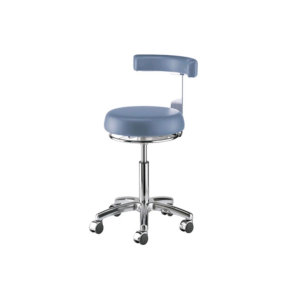 Euronda Onyx Doctor´s Chair, Aluminium Frame, E12, white