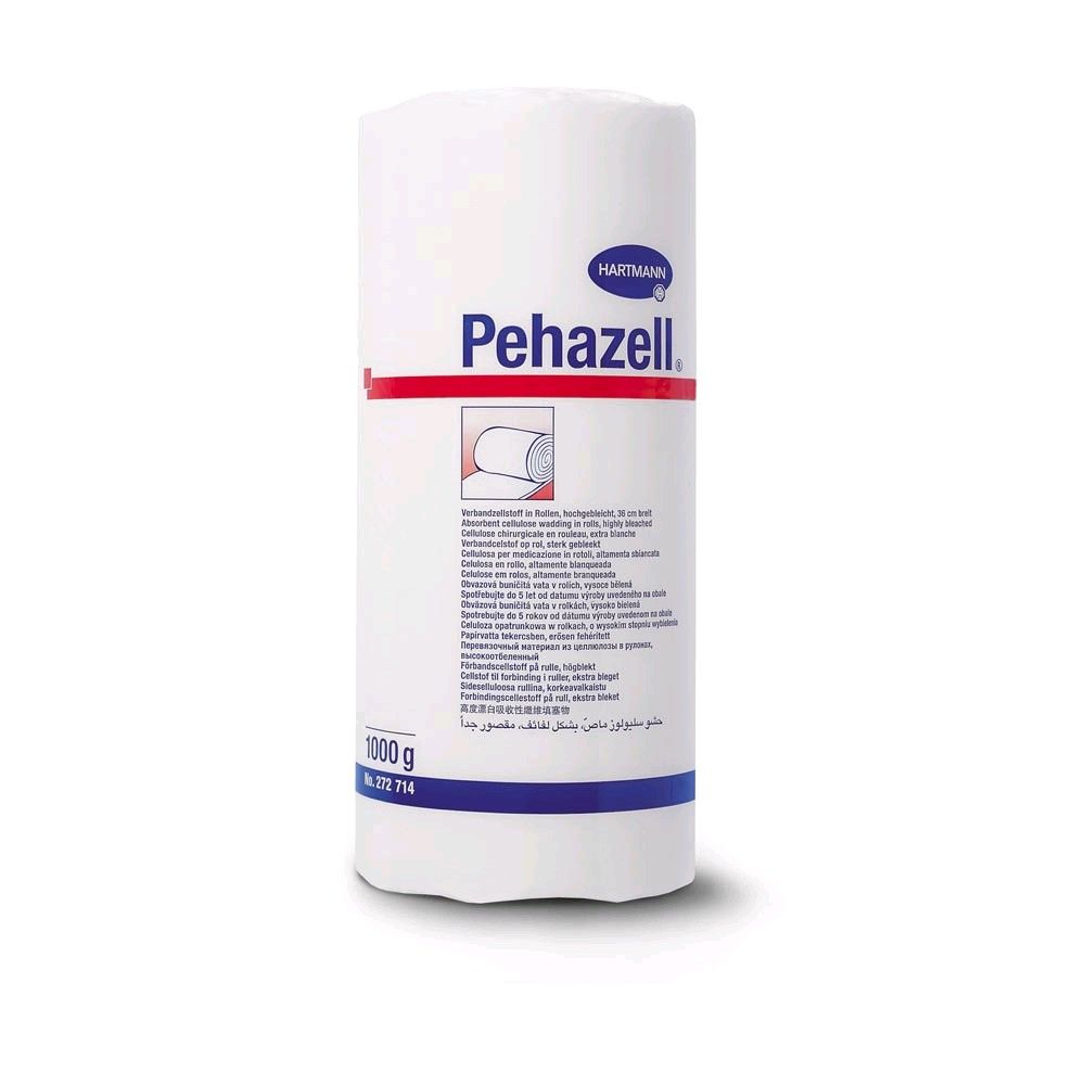 Pehazell® bandaging cellulose by Hartmann, hochgebleicht, 1 roll
