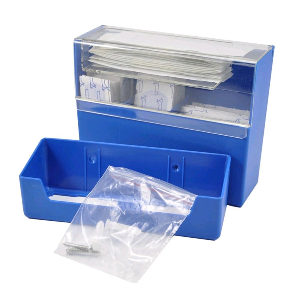 Plaster Dispenser Blue with 90 detectable plasters