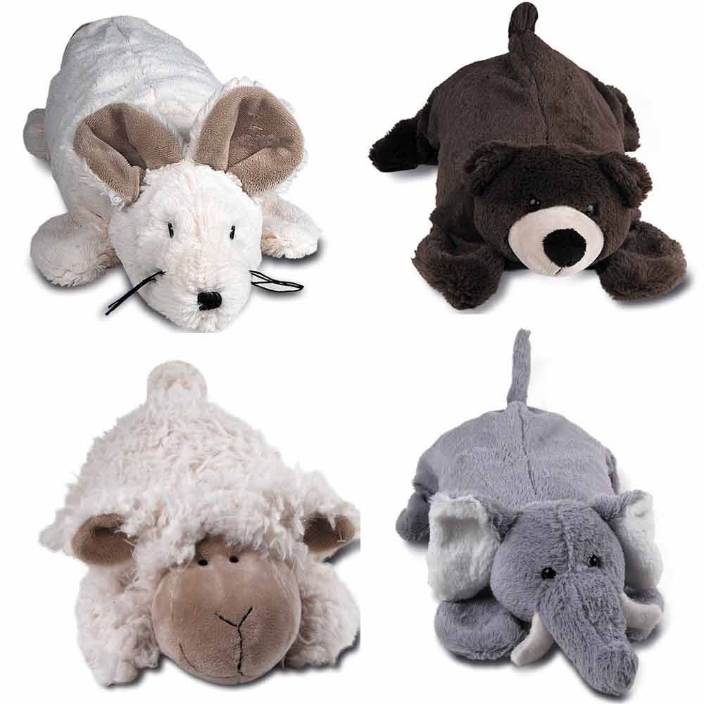Sänger cuddly toy hot water bottle 0,8 liter, padded, animal selection