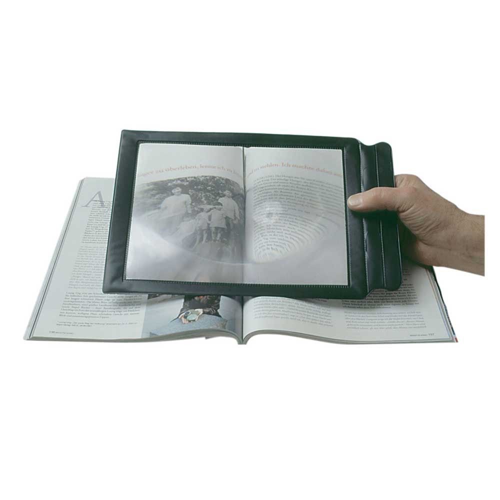 Behrend Journal Magnifier, increased 2-fold, large areas, 30x19.5cm