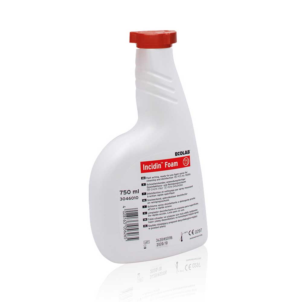 Ecolab Surface Disinfectant Incidin Foam, Sizes