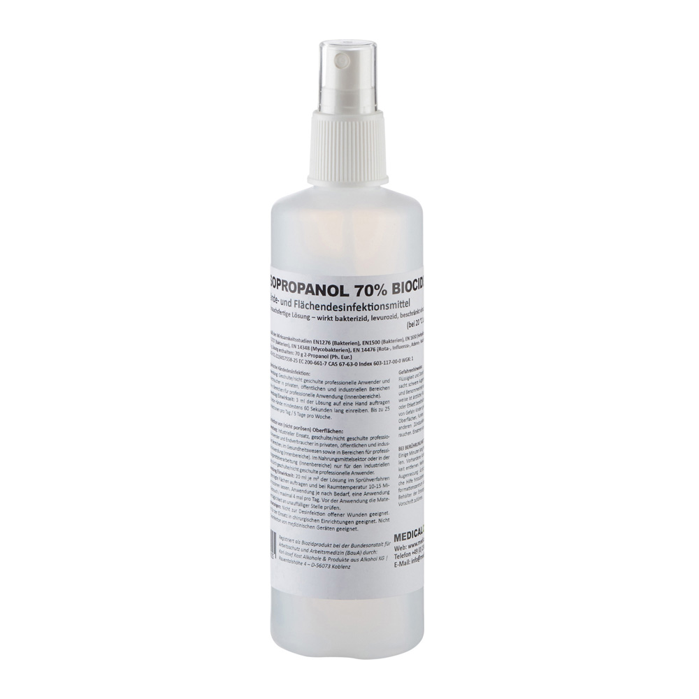 MC24 Hands / Surface Disinfection Biocide, Finger Nebulizer, 250 ml