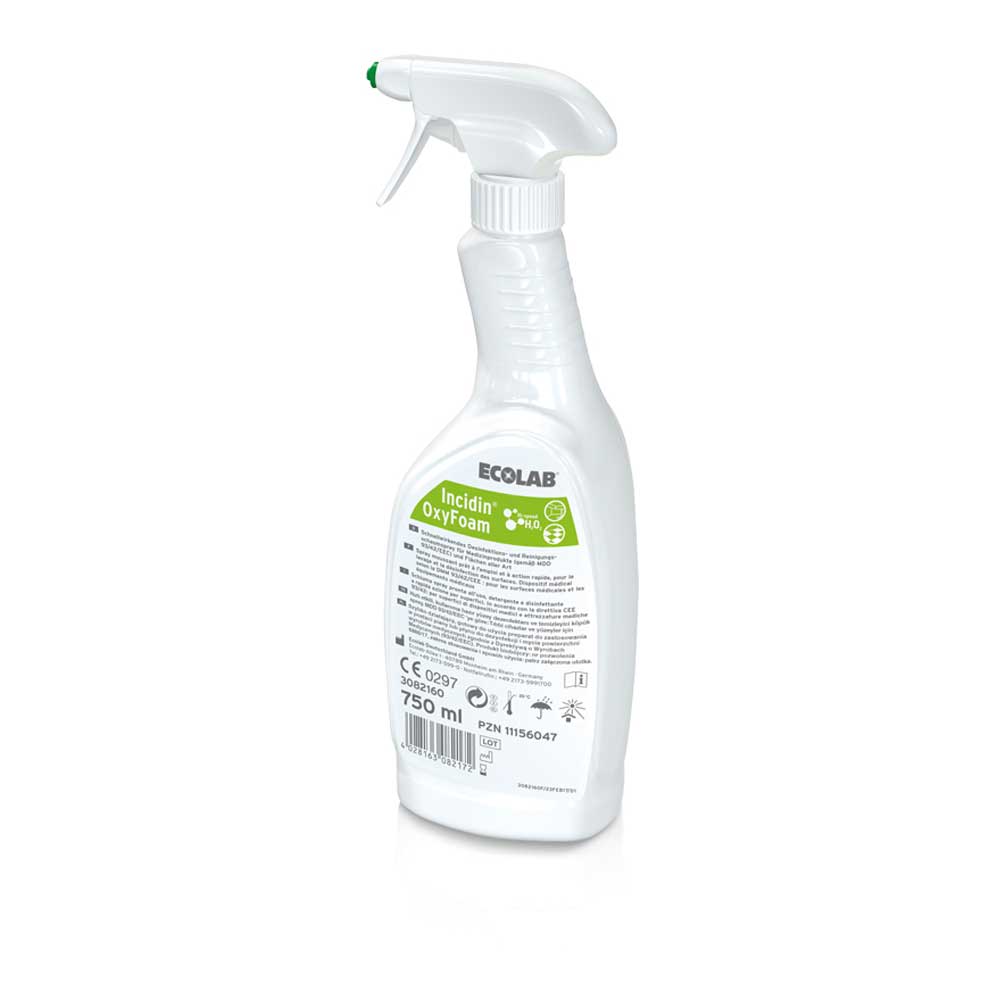 Ecolab Surface Disinfectant Incidin OxyFoam, 750 ml