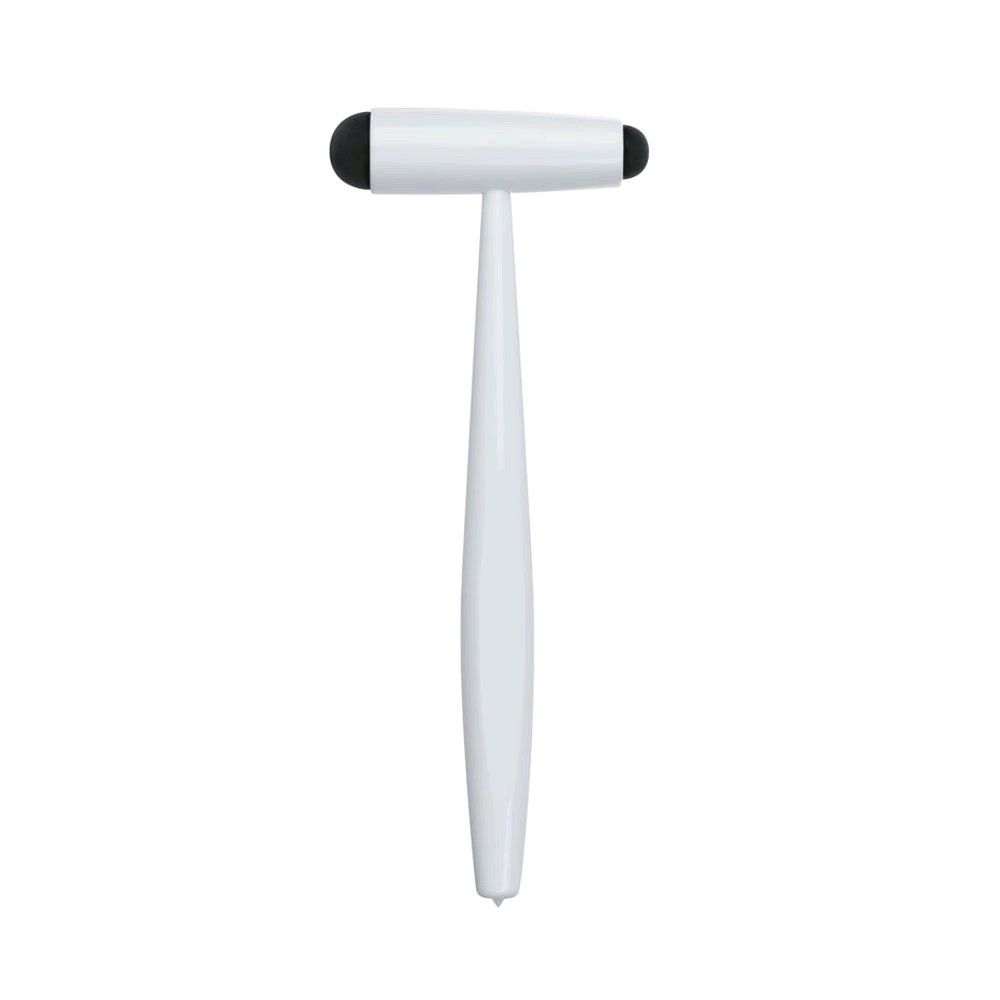 Luxamed Reflex Hammer Buck, Percussion Hammer, 180 mm, white