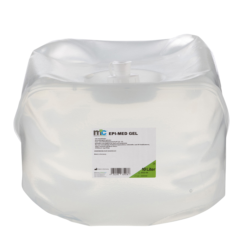 IPL Gel Epi-Med, IPL contact gel, hair removal, 10 litre cubitainer